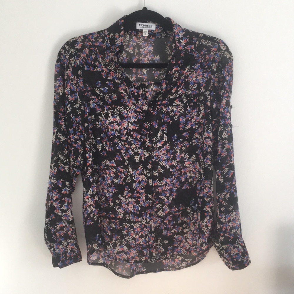 Express Button Down Shirt XS